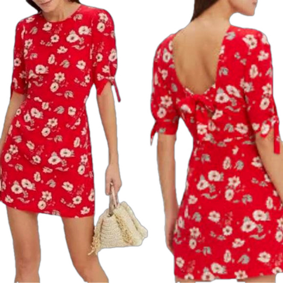 INTERMIX Dresses & Skirts - Intermix Cleo Floral Silk Dress